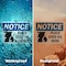 Signmission Place Used Oil Here, 10 in W x Rectangle, Vinyl Decal OS-2PACK-NS-D-710-L-16351 - alternate 2